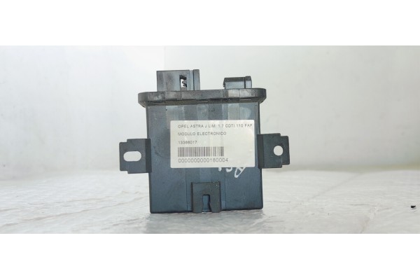 Recambio de modulo electronico para opel astra j lim. 1.7 cdti 110 fap referencia OEM IAM 13366017  