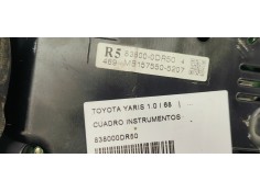 Recambio de cuadro instrumentos para toyota yaris 1.0 i 68 referencia OEM IAM 838000DR50  