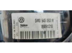 Recambio de piloto trasero izquierdo interior para volkswagen golf plus (5m1) bluemotion highline referencia OEM IAM 5M0945093M 