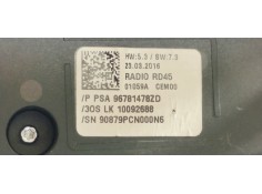 Recambio de pantalla multifuncion para peugeot 308 allure referencia OEM IAM 981206758000  