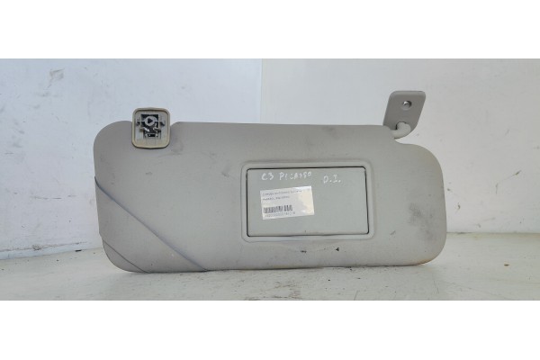 Recambio de parasol izquierdo para citroen c3 picasso exclusive referencia OEM IAM   
