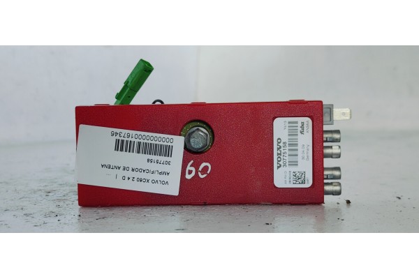 Recambio de amplificador de antena para volvo xc60 2.4 d referencia OEM IAM 30775158  