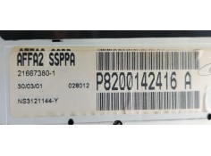 Recambio de pantalla multifuncion para renault scenic (ja..) 1.9 dci dynamique referencia OEM IAM P8200142416A  