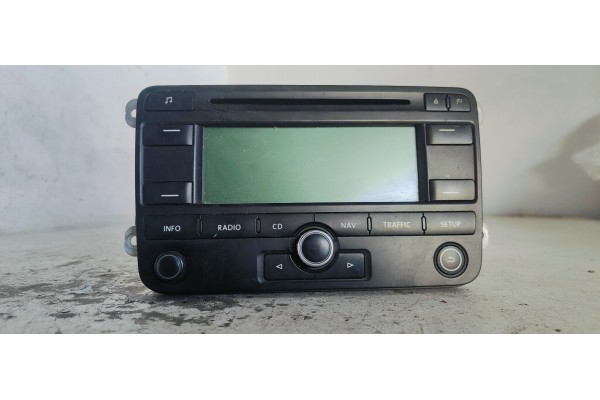 Recambio de sistema audio / radio cd para volkswagen touran (1t1) edition referencia OEM IAM 1K0035191E  