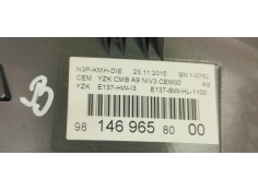 Recambio de cuadro instrumentos para peugeot 208 1.6 hdi 100 fap referencia OEM IAM 9814696580  