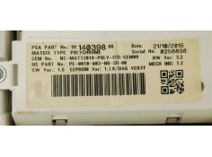 Recambio de cuadro instrumentos para peugeot 208 1.6 hdi 100 fap referencia OEM IAM 9814696580  