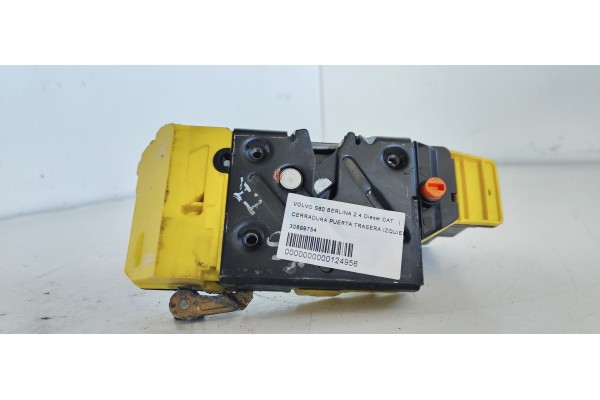 Recambio de cerradura puerta trasera izquierda para volvo s60 berlina 2.4 diesel cat referencia OEM IAM 30699754  