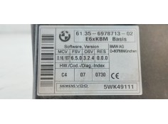 Recambio de modulo electronico para bmw serie 5 berlina (e60) 525d referencia OEM IAM 6135697871302  