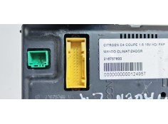 Recambio de mando climatizador para citroen c4 coupe 1.6 16v hdi fap referencia OEM IAM 216757600  