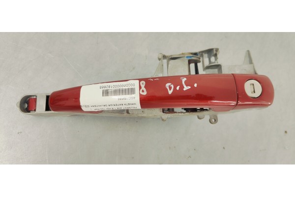 Recambio de maneta exterior delantera izquierda para peugeot 208 1.6 hdi 100 fap referencia OEM IAM 9680168680  