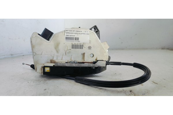 Recambio de cerradura puerta delantera derecha para seat ibiza (6p1) reference referencia OEM IAM 16B5N1837016F  