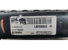 Recambio de radiador agua para citroen nemo 1.3 hdi 75 fap referencia OEM IAM 51780659  