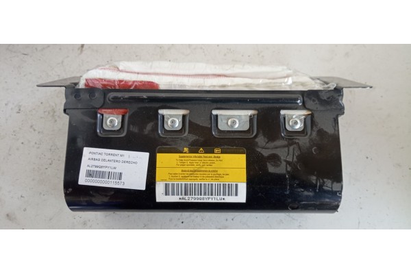 Recambio de airbag delantero derecho para pontiac torrent m1 referencia OEM IAM AL2799Q8YPY1LW  