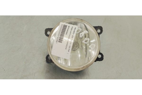 Recambio de faro antiniebla derecho para peugeot 208 1.6 hdi 100 fap referencia OEM IAM 9675450980  