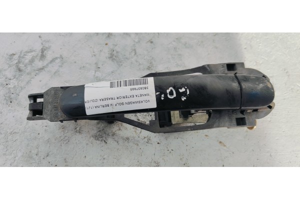 Recambio de maneta exterior trasera izquierda para volkswagen golf iv berlina (1j1) conceptline referencia OEM IAM 3B0837885  