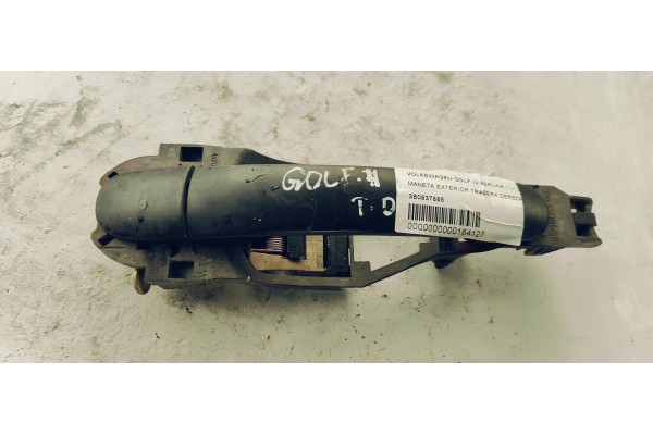 Recambio de maneta exterior trasera derecha para volkswagen golf iv berlina (1j1) conceptline referencia OEM IAM 3B0837885  