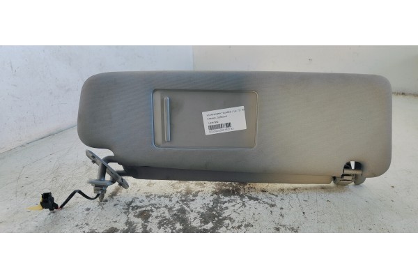 Recambio de parasol derecho para volkswagen touareg (7la) tdi r5 referencia OEM IAM 7L6857552  