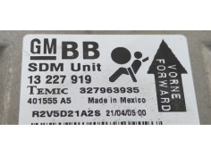 Recambio de centralita airbag para opel astra h berlina 1.7 16v cdti referencia OEM IAM 13227919  