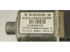 Recambio de elevalunas trasero derecho para peugeot 208 1.6 hdi 100 fap referencia OEM IAM 9806082180  