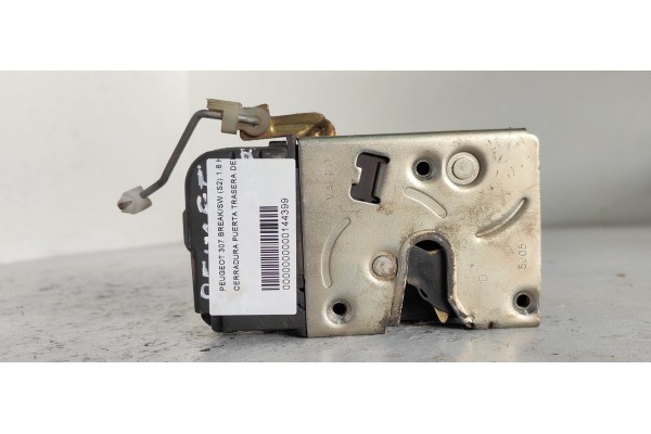 Recambio de cerradura puerta trasera derecha para peugeot 307 break/sw (s2) sw d-sign referencia OEM IAM   