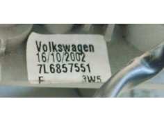 Recambio de parasol izquierdo para volkswagen touareg (7la) tdi r5 referencia OEM IAM 7L6857551  