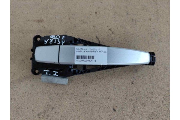 Recambio de maneta exterior trasera izquierda para opel astra j lim. 1.7 16v cdti referencia OEM IAM   