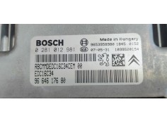 Recambio de centralita motor uce para citroen c4 grand picasso exclusive plus referencia OEM IAM 0281012981  