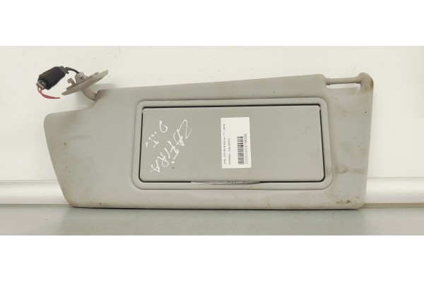 Recambio de parasol izquierdo para opel zafira b edition ´´111 jahre´´ referencia OEM IAM   