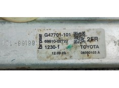 Recambio de elevalunas delantero derecho para toyota corolla (e21) zwe219l-dhxnbw(6h) referencia OEM IAM 6981002722  