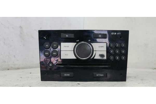 Recambio de sistema audio / radio cd para opel astra h berlina enjoy referencia OEM IAM 13255555  