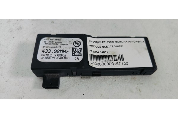 Recambio de modulo electronico para chevrolet aveo berlina hatchback lt+ referencia OEM IAM 13500144  