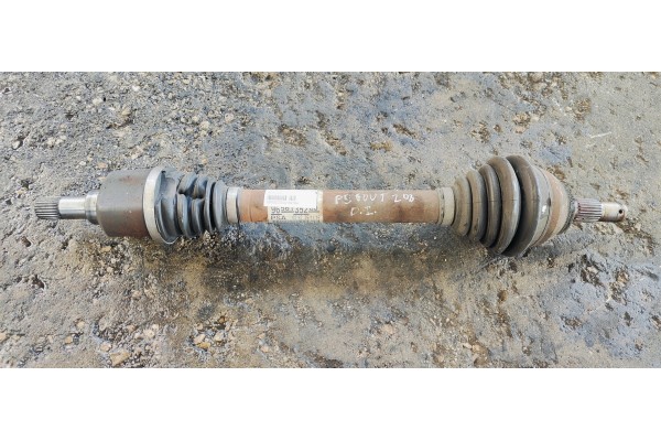 Recambio de transmision delantera izquierda para peugeot 208 1.6 hdi 100 fap referencia OEM IAM 9656135280  