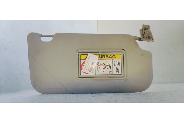 Recambio de parasol derecho para ford fiesta (ccn) 1.0i turbo 100 referencia OEM IAM DU5100014AA  