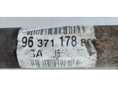 Recambio de transmision delantera derecha para peugeot 307 break/sw (s2) sw d-sign referencia OEM IAM 9637117880  