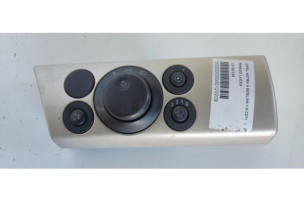 Recambio de mando luces para opel astra h berlina 1.9 cdti referencia OEM IAM 13100136  