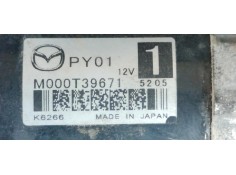 Recambio de motor arranque para mazda 6 lim. (gh)(.2012) sports-line referencia OEM IAM M000T39671  