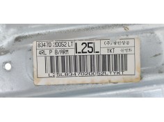 Recambio de elevalunas trasero izquierdo para hyundai elantra (xd) 1.6 comfort (5-ptas.) referencia OEM IAM 834702D052LT  