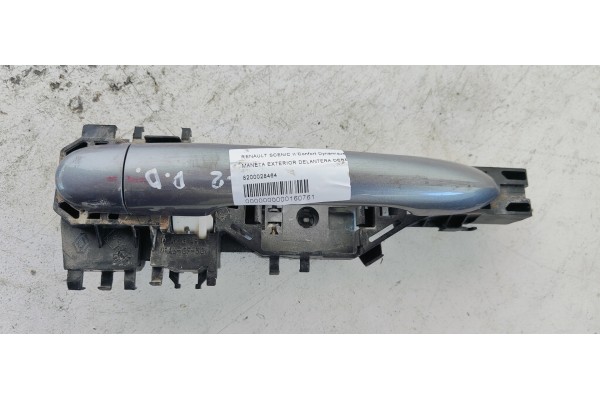Recambio de maneta exterior delantera derecha para renault scenic ii confort dynamique referencia OEM IAM 8200028464  