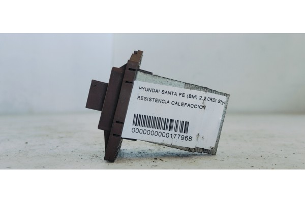 Recambio de resistencia calefaccion para hyundai santa fe (bm) 2.2 crdi style 4x4 referencia OEM IAM   