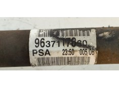 Recambio de transmision delantera derecha para peugeot 307 (s1) 1.4 hdi referencia OEM IAM 9637117880  