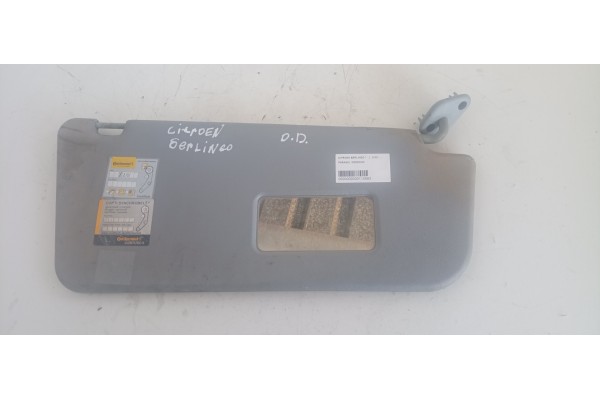 Recambio de parasol derecho para citroen berlingo 1.1 referencia OEM IAM   