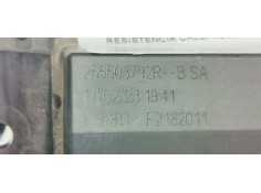 Recambio de resistencia calefaccion para renault clio v 1.5 d turbo 100 fap referencia OEM IAM 255503792R  