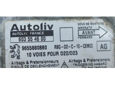 Recambio de centralita airbag para peugeot 407 sw sr confort referencia OEM IAM 9655880880  