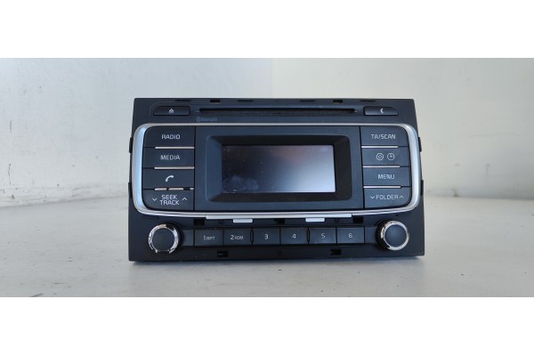 Recambio de sistema audio / radio cd para kia rio drive referencia OEM IAM 961701W770CA  
