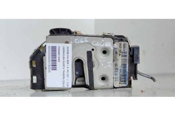 Recambio de cerradura puerta trasera izquierda para dodge caliber 1.8 16v cat referencia OEM IAM P04589415AEA  