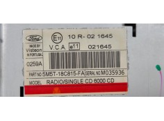 Recambio de sistema audio / radio cd para ford focus berlina (cap) business referencia OEM IAM 5M5T18C815FA  