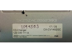 Recambio de sistema audio / radio cd para skoda octavia berlina (1z3) edition 100 referencia OEM IAM 1Z0035111A  