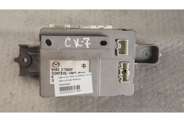 Recambio de modulo electronico para mazda cx-7 (er) 2.2 mzrcd 175 4x4 fap referencia OEM IAM EH6267560F  