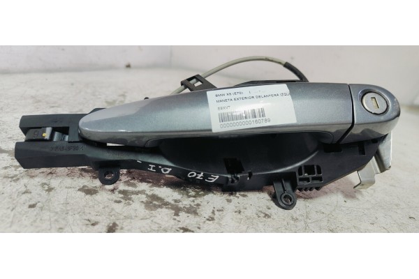 Recambio de maneta exterior delantera izquierda para bmw x5 (e70) referencia OEM IAM E9XVT  