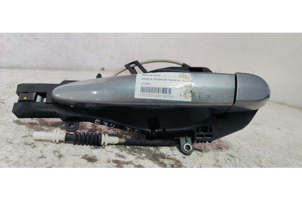Recambio de maneta exterior trasera izquierda para bmw x5 (e70) referencia OEM IAM E7XRD  